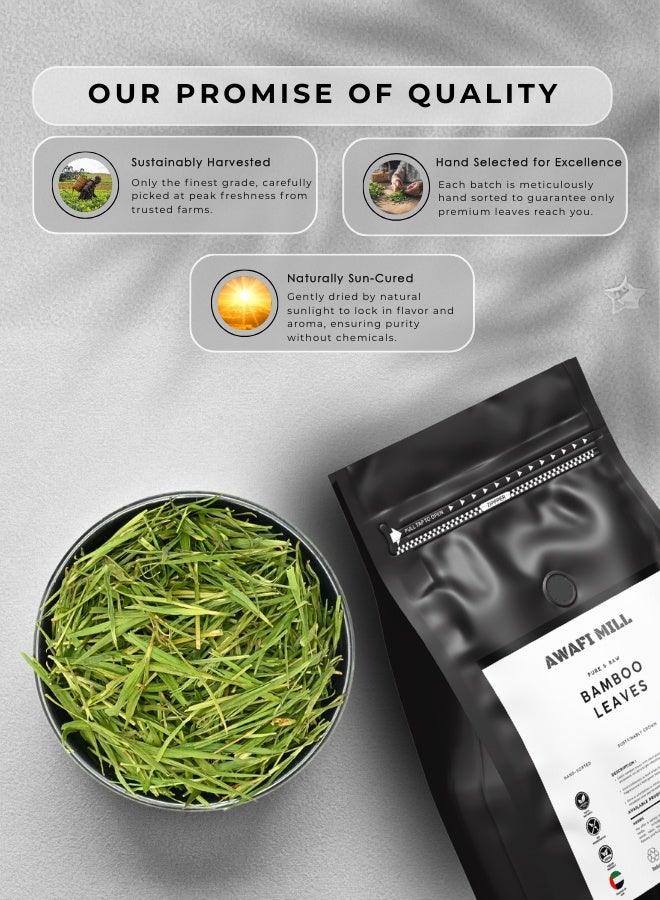 أباميك أوراق الخيزران (Lophatherum gracile) من أوافي ميل 500 غرام | دان تشو يي | مشروب نباتي خفيف ومنعش - Image 4